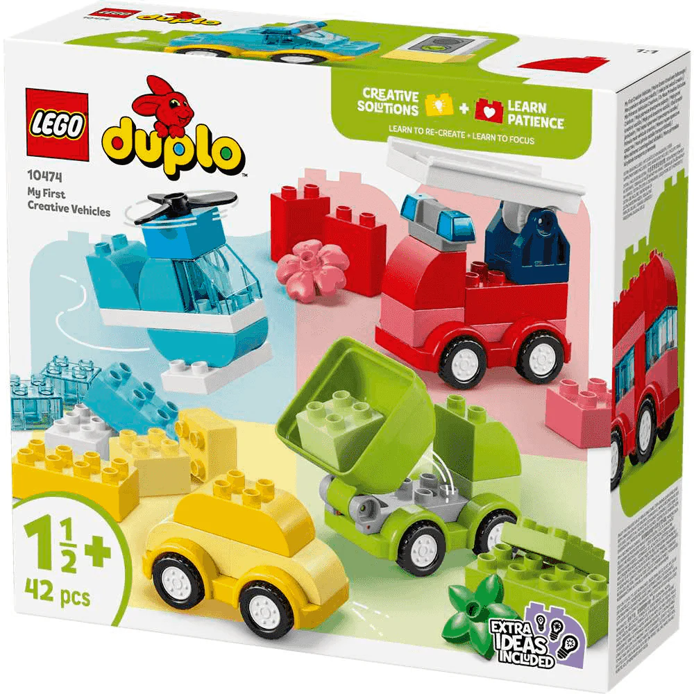 LEGO DUPLO My First Vehículos Creativos – Juguete de construcción para bebés (10474) - Image 5
