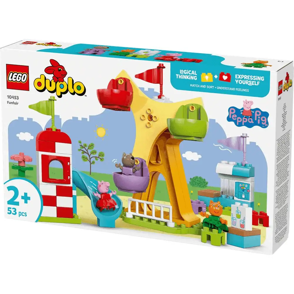 LEGO DUPLO Peppa Pig Feria Parque de Atracciones 10453 - Image 2