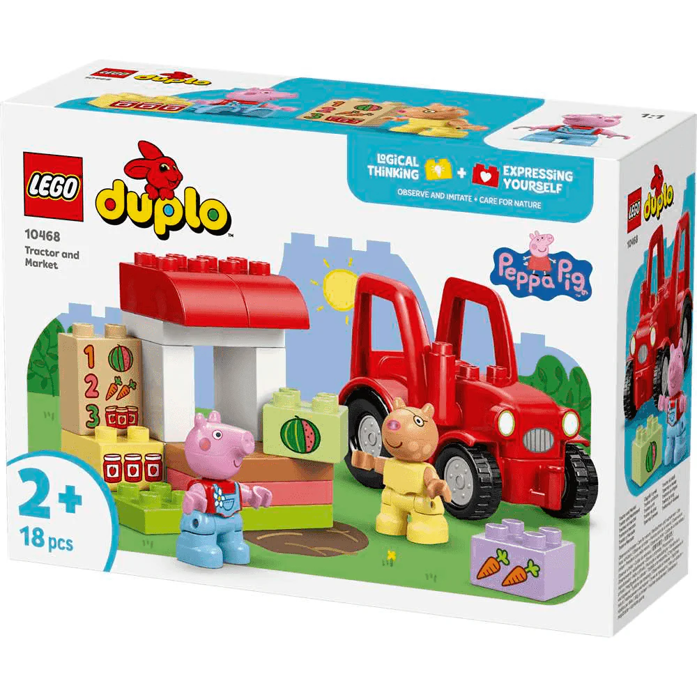 LEGO DUPLO Peppa Pig Tractor y Mercado – Juguete – 10468 - Image 3