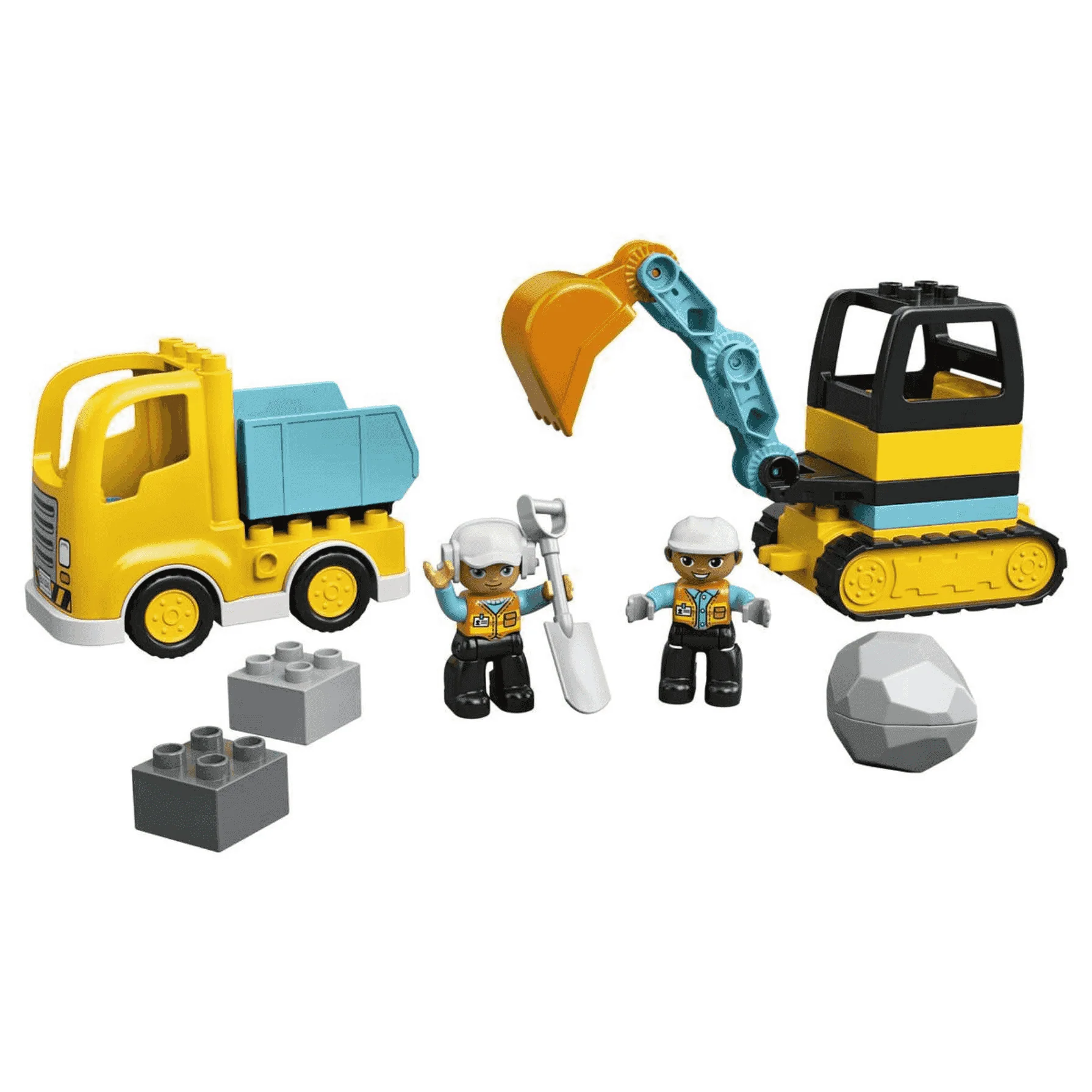 LEGO DUPLO Town 10931 Camión y Excavadora con Orugas