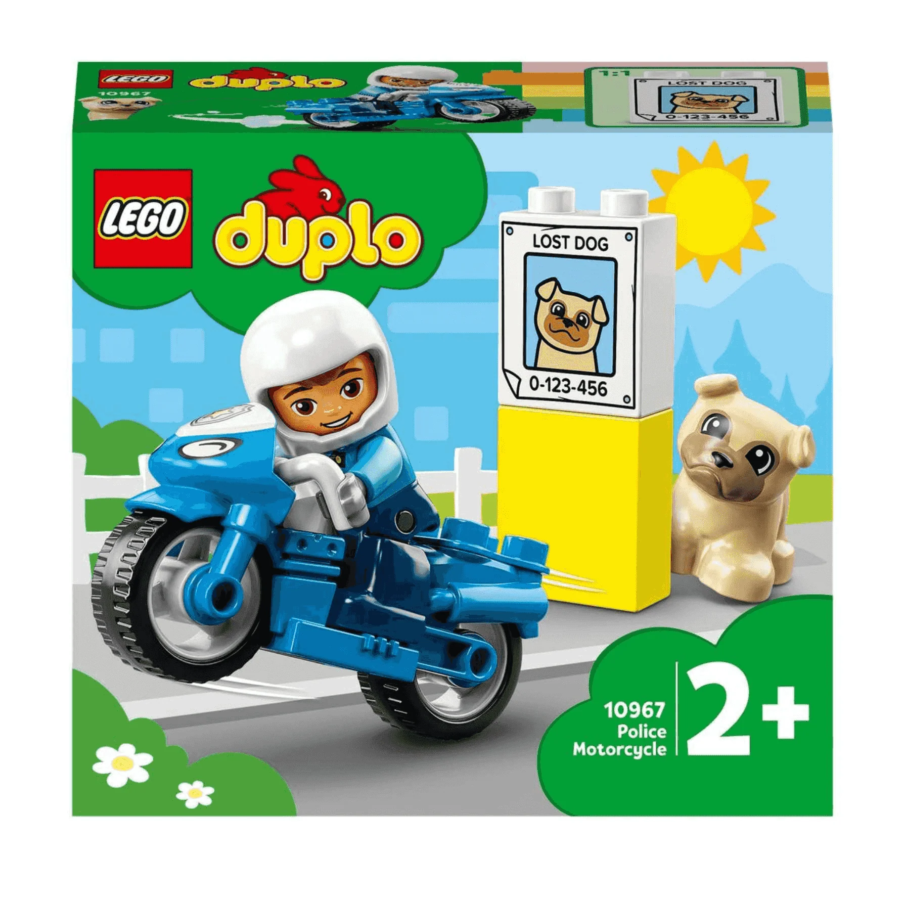 LEGO DUPLO Town 10967 Moto de Policía