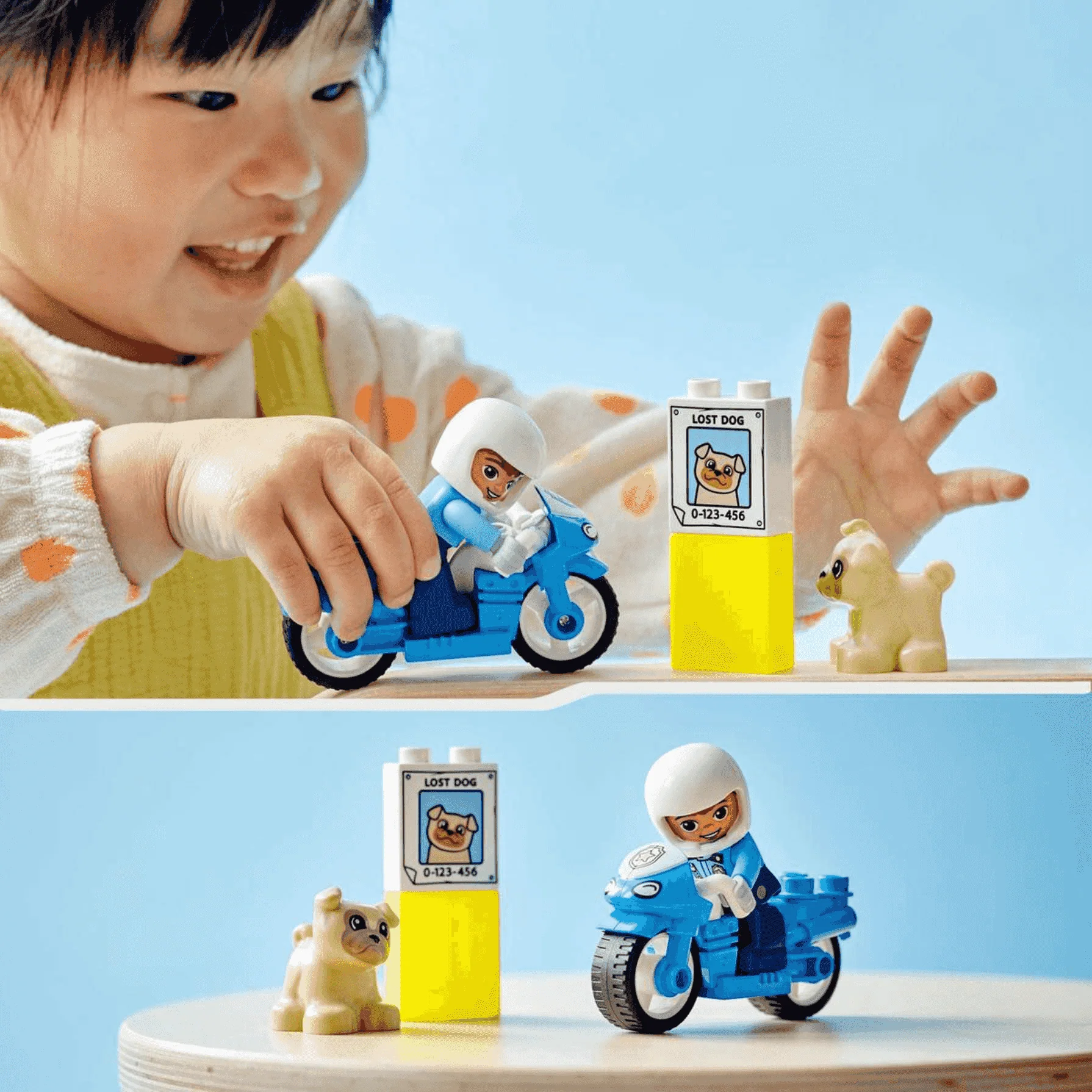 LEGO DUPLO Town 10967 Moto de Policía - Image 2