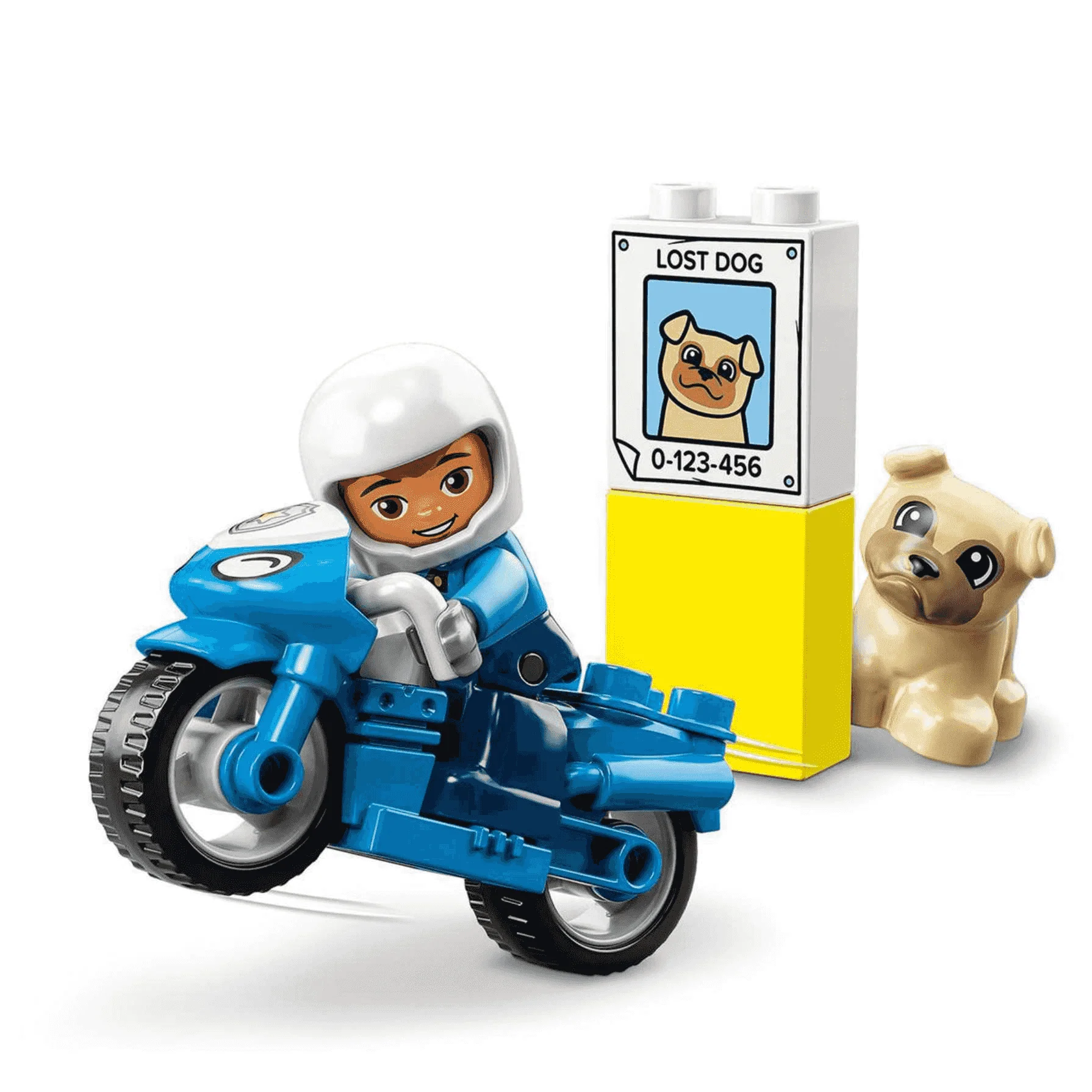 LEGO DUPLO Town 10967 Moto de Policía - Image 3