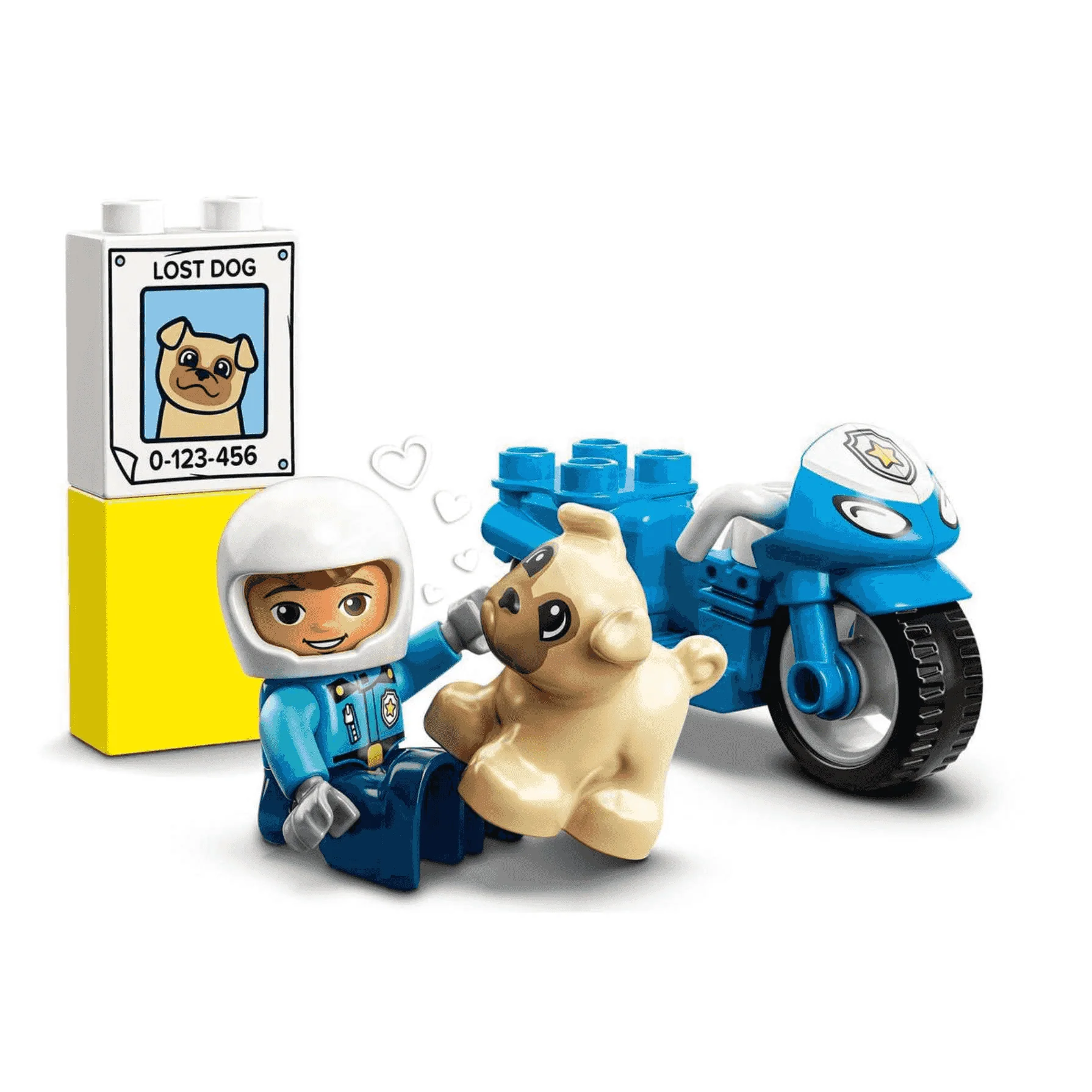 LEGO DUPLO Town 10967 Moto de Policía - Image 4