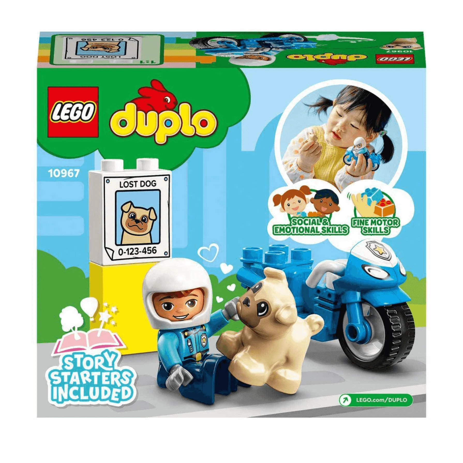 LEGO DUPLO Town 10967 Moto de Policía - Image 8