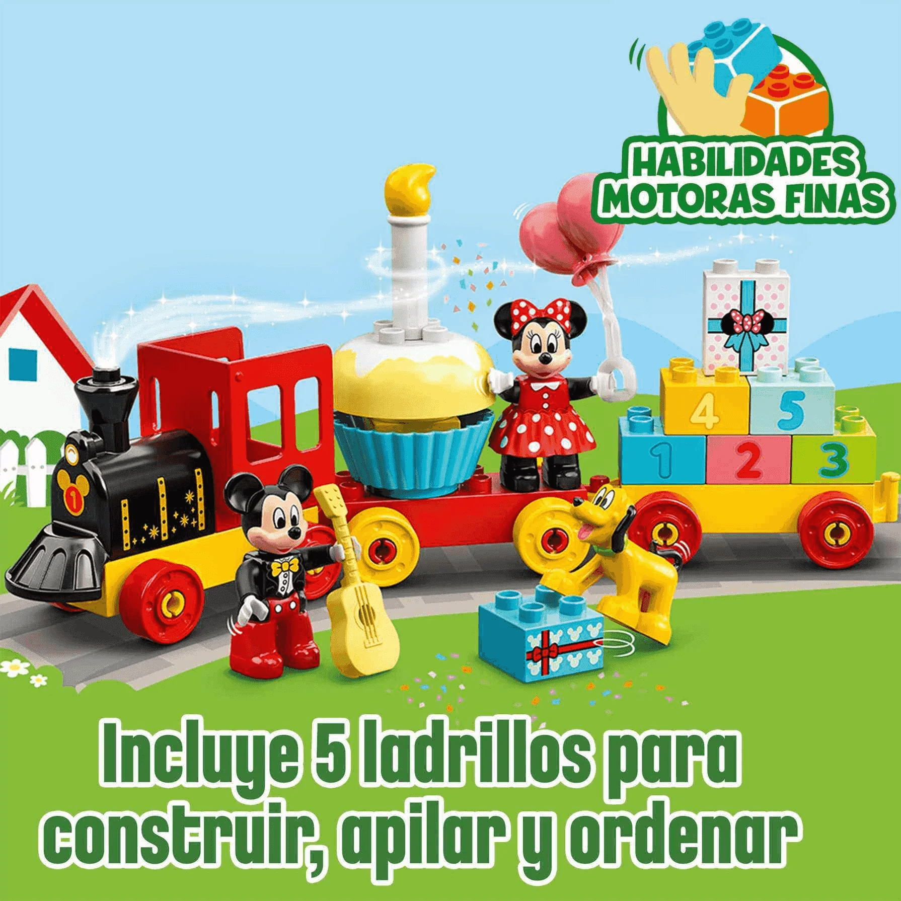 Lego Duplo Tren De Cumpleaños De Mickey Y Minnie - Image 4