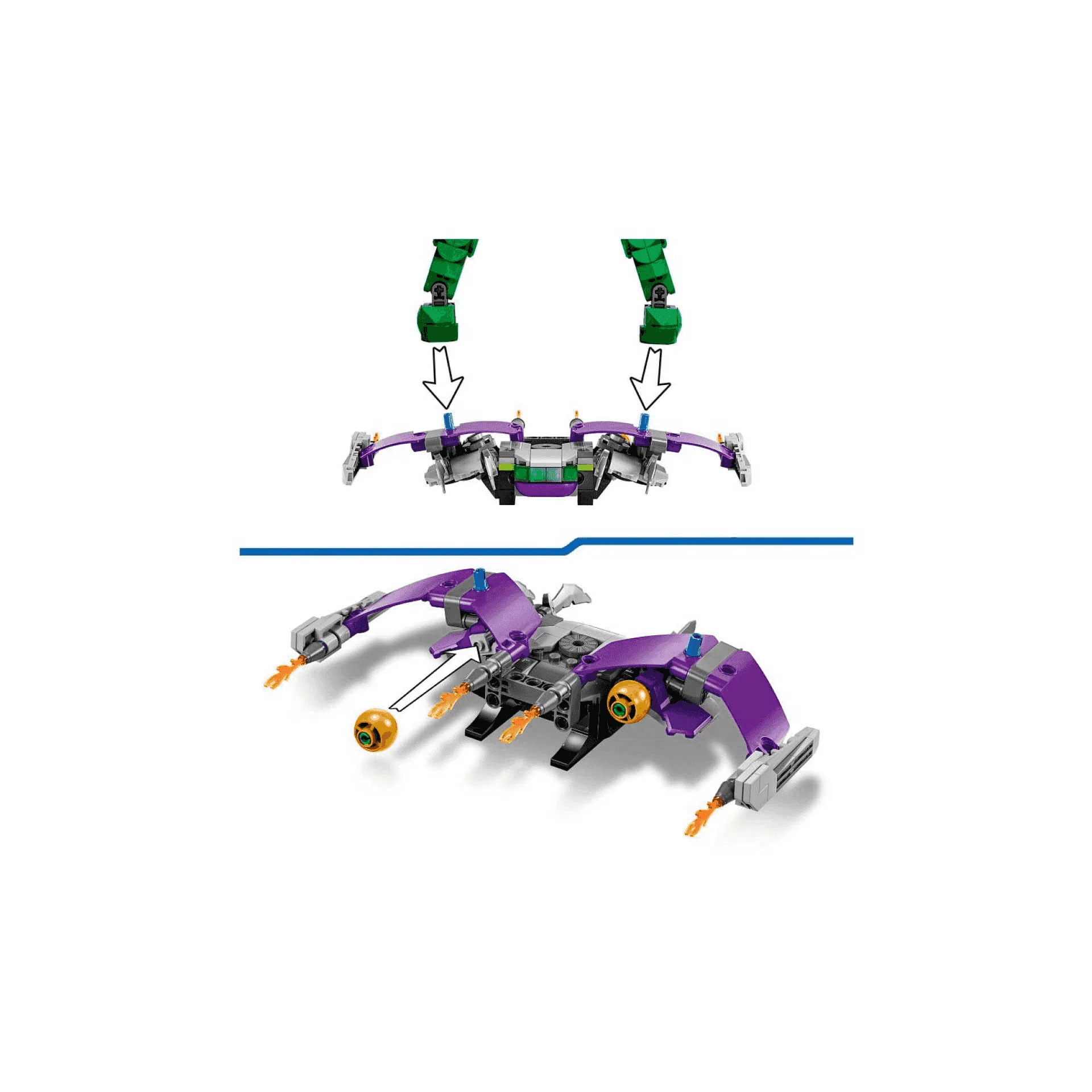 LEGO Figura para Construir Duende Verde 76284 - Image 4