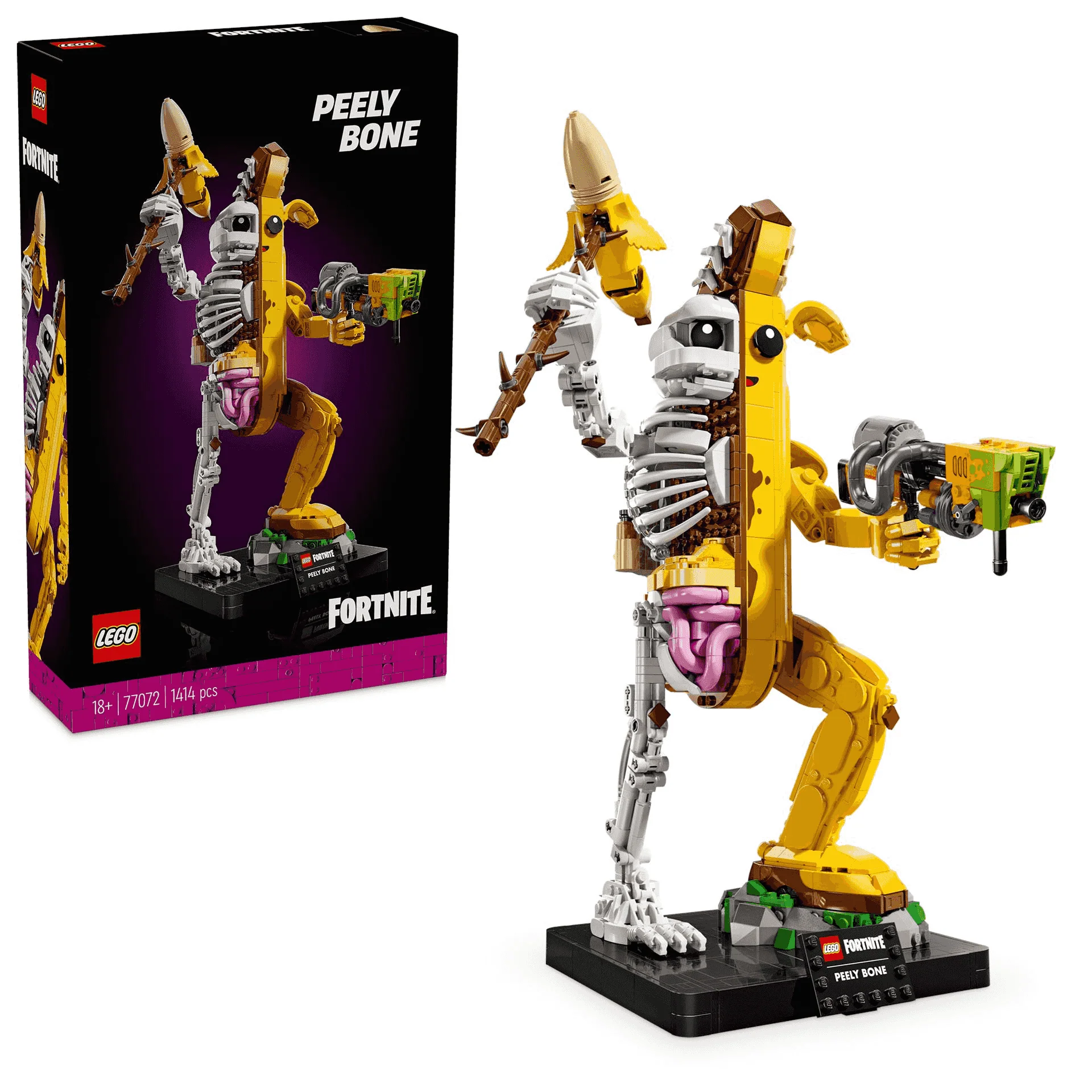LEGO Fortnite Banano pelado Figura del videojuego 77072 - Image 2