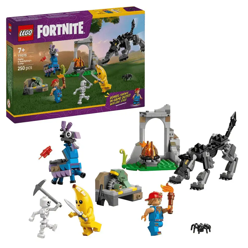 LEGO Fortnite Campamento de Banano y Bujía Set 77075