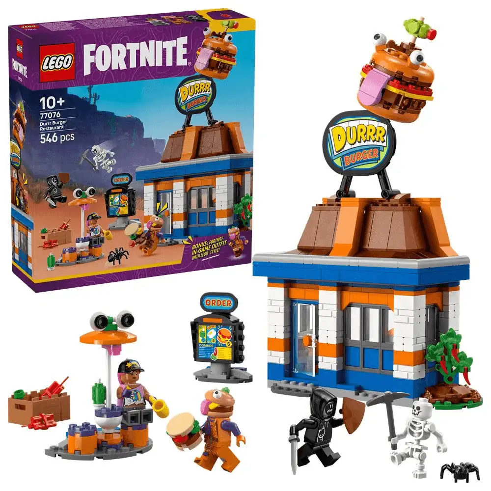 LEGO Fortnite Restaurante Hamburrrguesa Juguete 77076