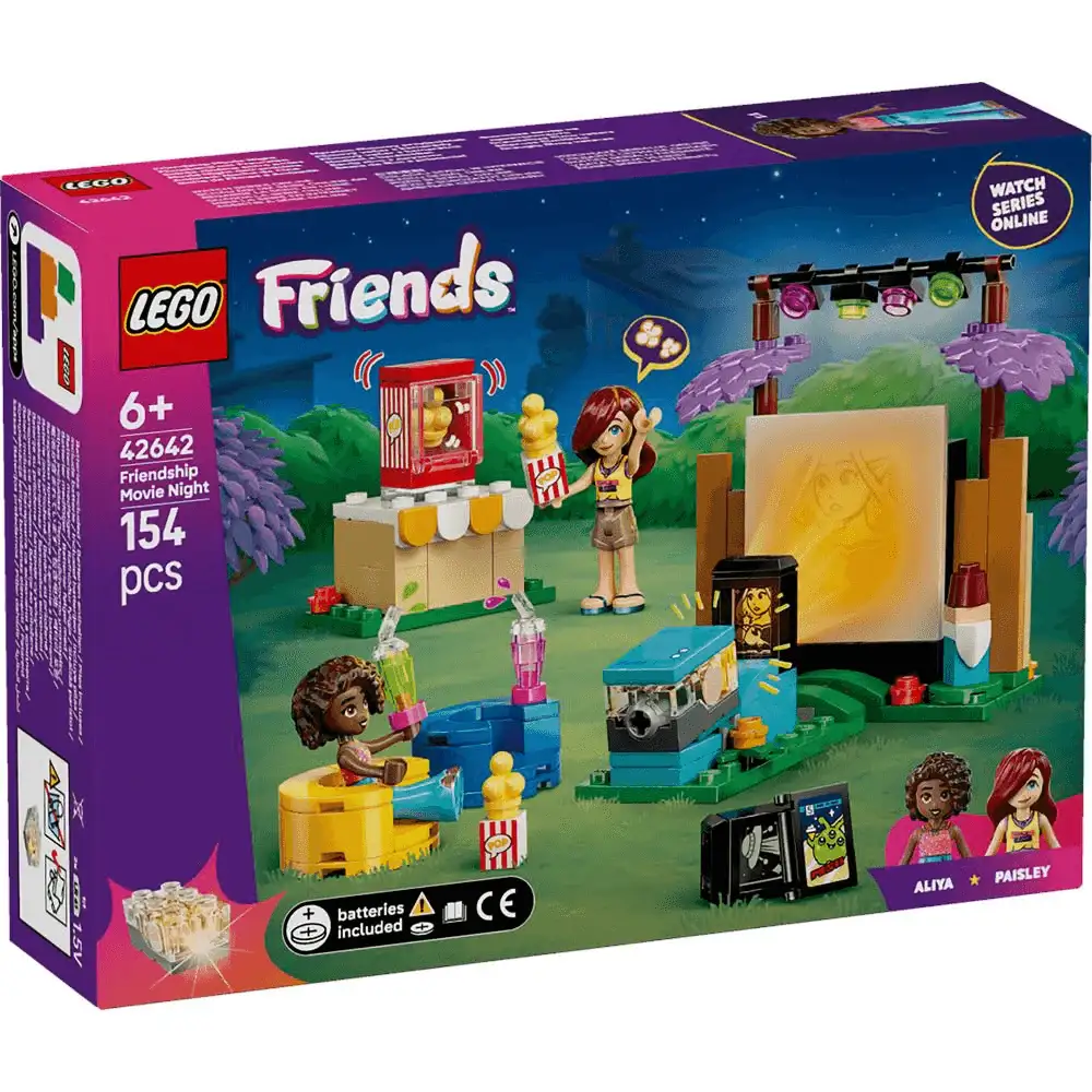LEGO Friends Amistad: Noche de Cine Juguete 42642 - Image 3