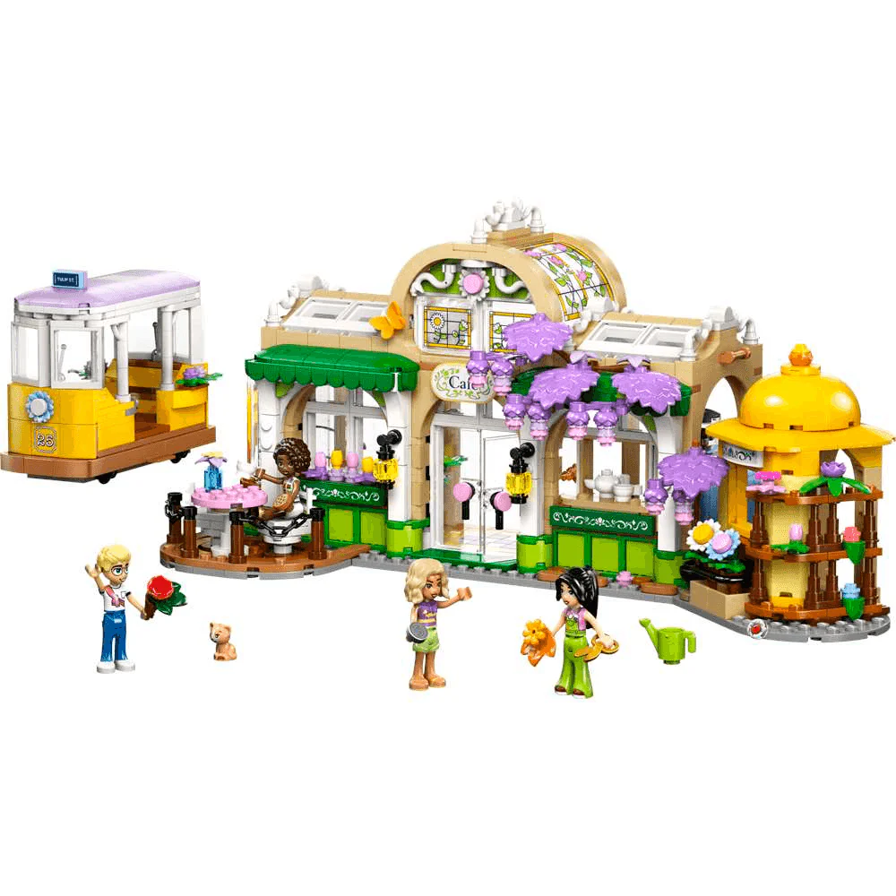 LEGO Friends Café Botánico y Floristería Set de Juego 42671 (1138 piezas) - 9+ años