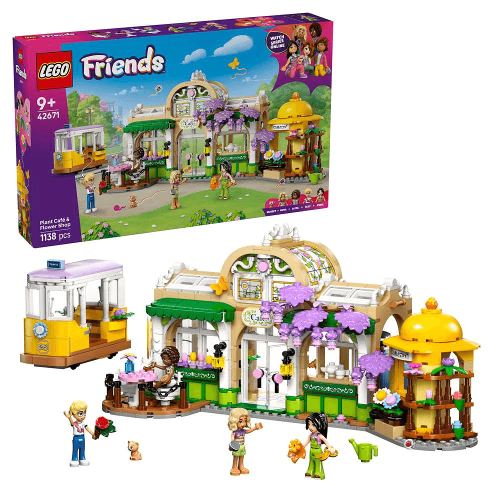 LEGO Friends Café Botánico y Floristería Set de Juego 42671 (1138 piezas) - 9+ años - Image 2