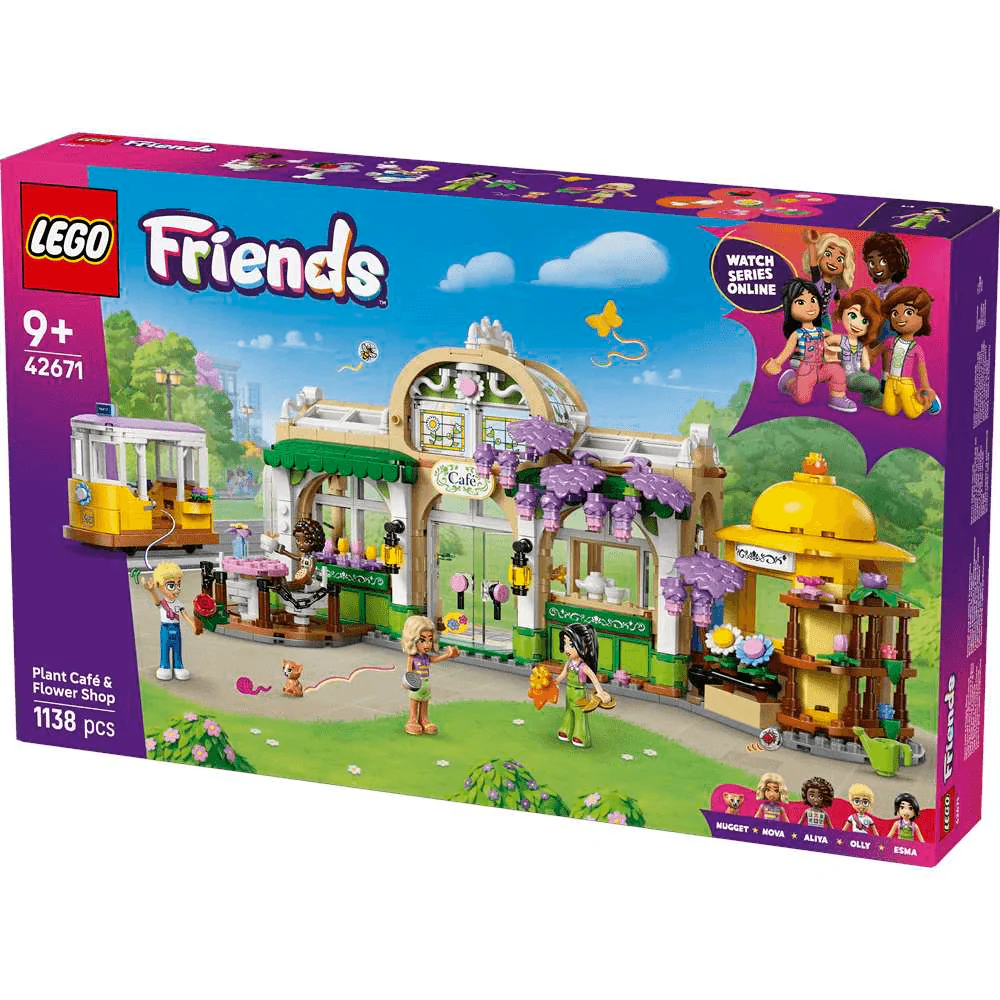 LEGO Friends Café Botánico y Floristería Set de Juego 42671 (1138 piezas) - 9+ años - Image 3