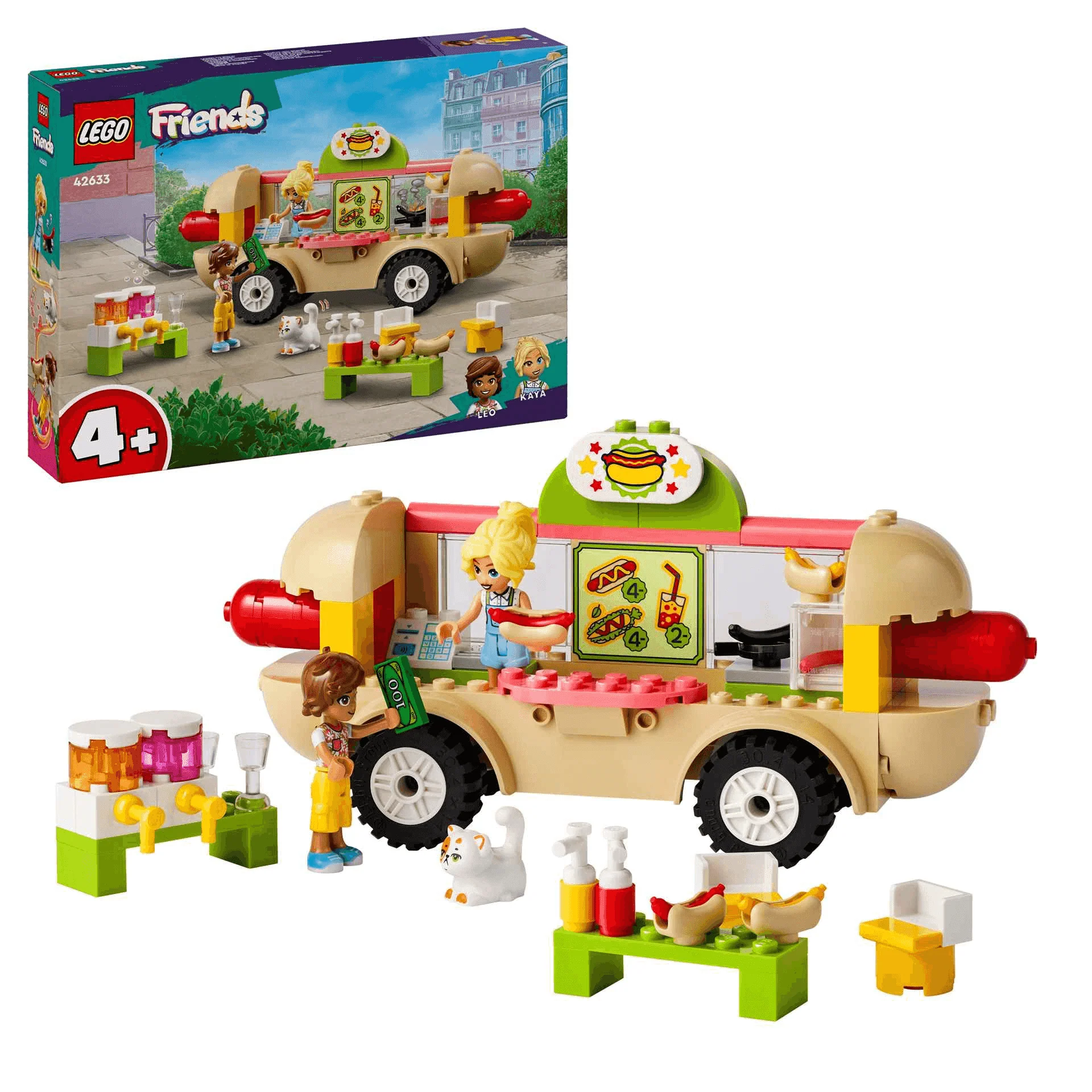 LEGO Friends Camión de Perritos Calientes Juguete 42633 - Image 2