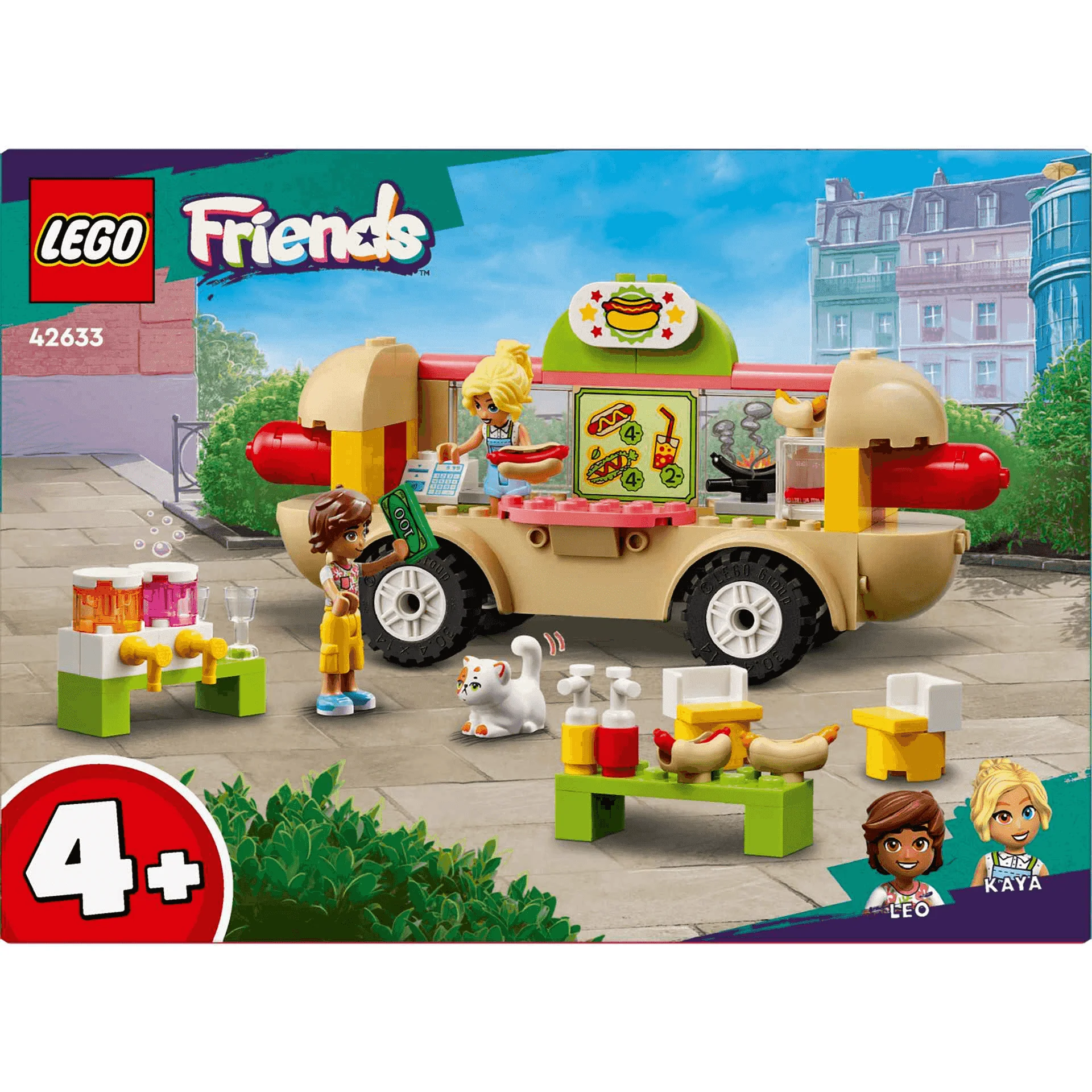 LEGO Friends Camión de Perritos Calientes Juguete 42633 - Image 3