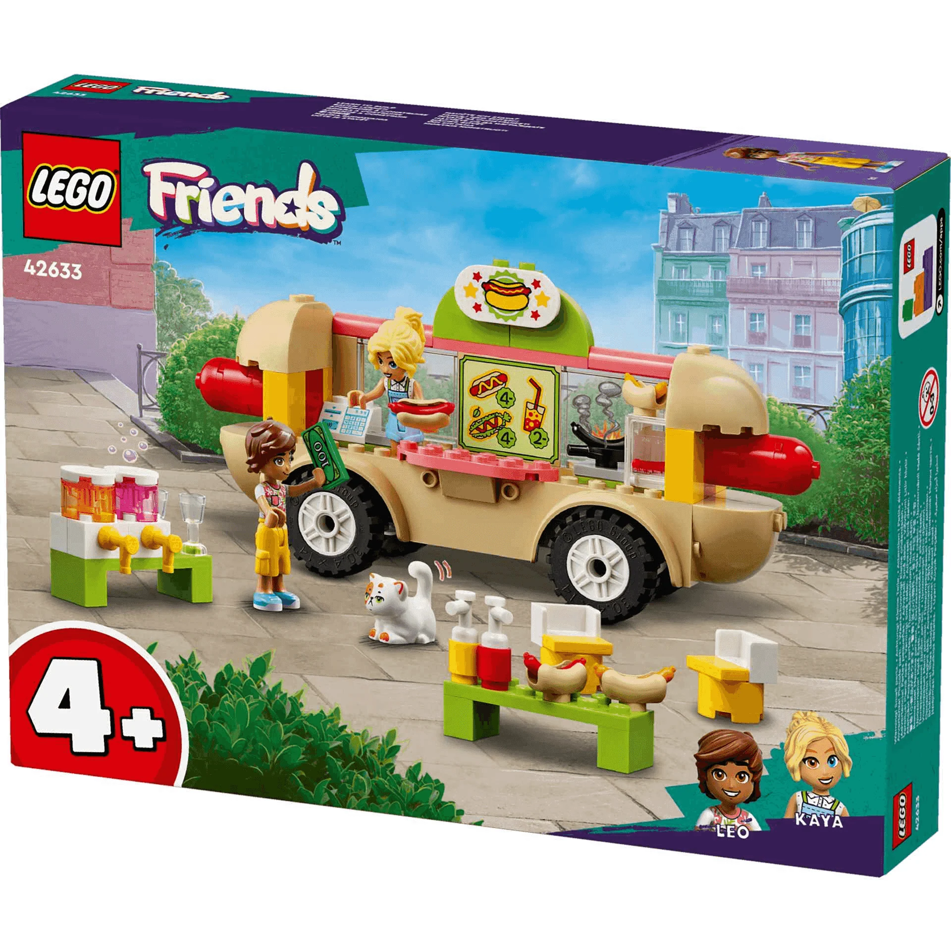 LEGO Friends Camión de Perritos Calientes Juguete 42633 - Image 4