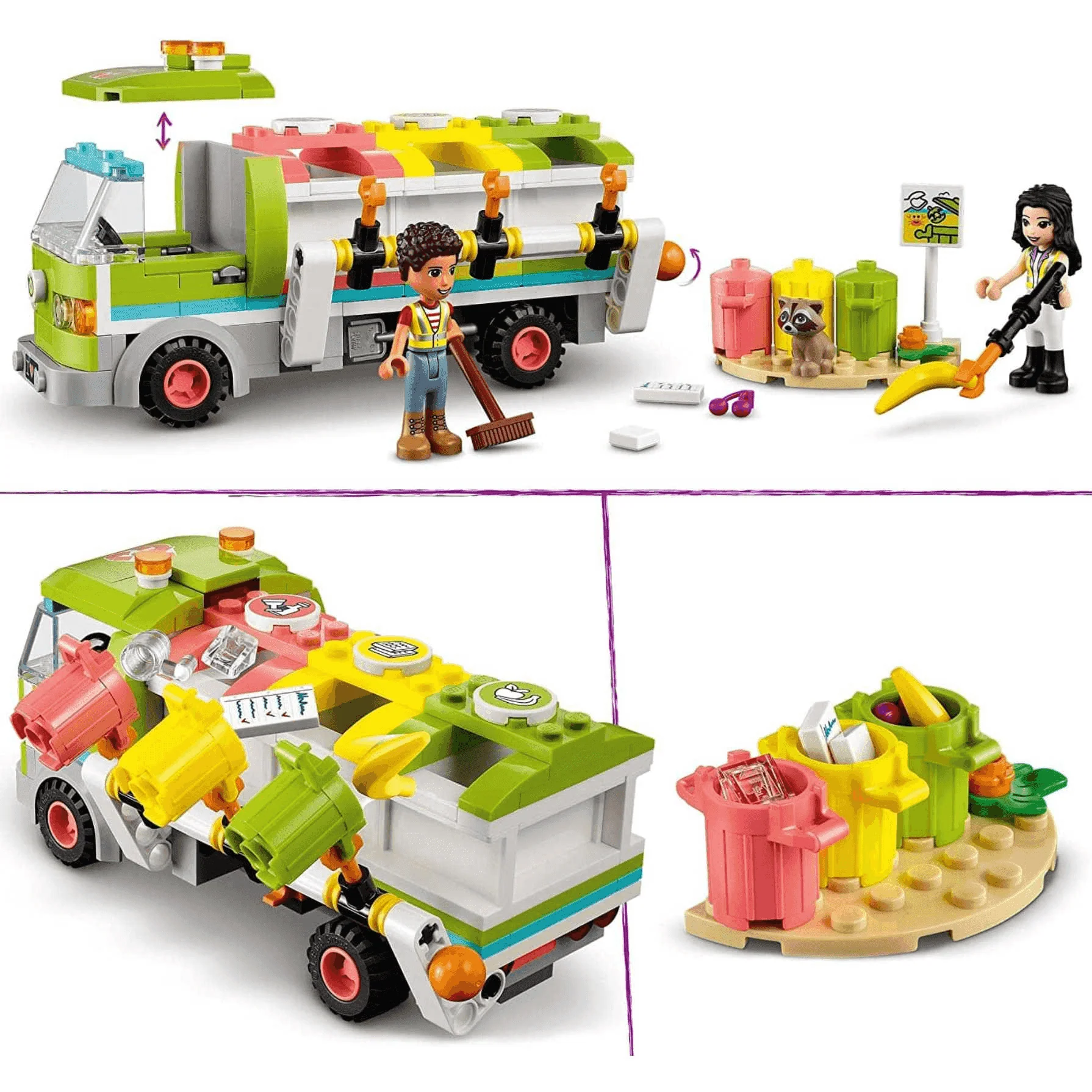LEGO Friends Camión de Reciclaje 41712 - Image 3