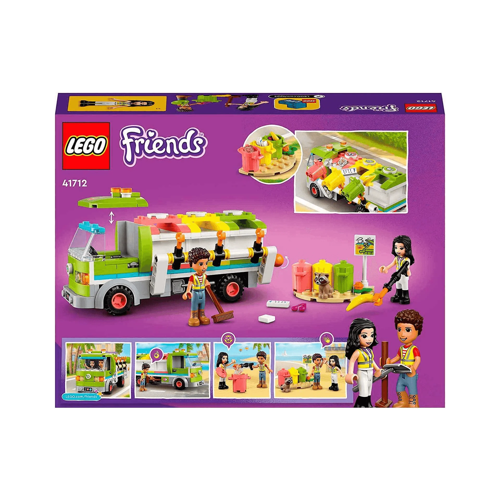 LEGO Friends Camión de Reciclaje 41712 - Image 6