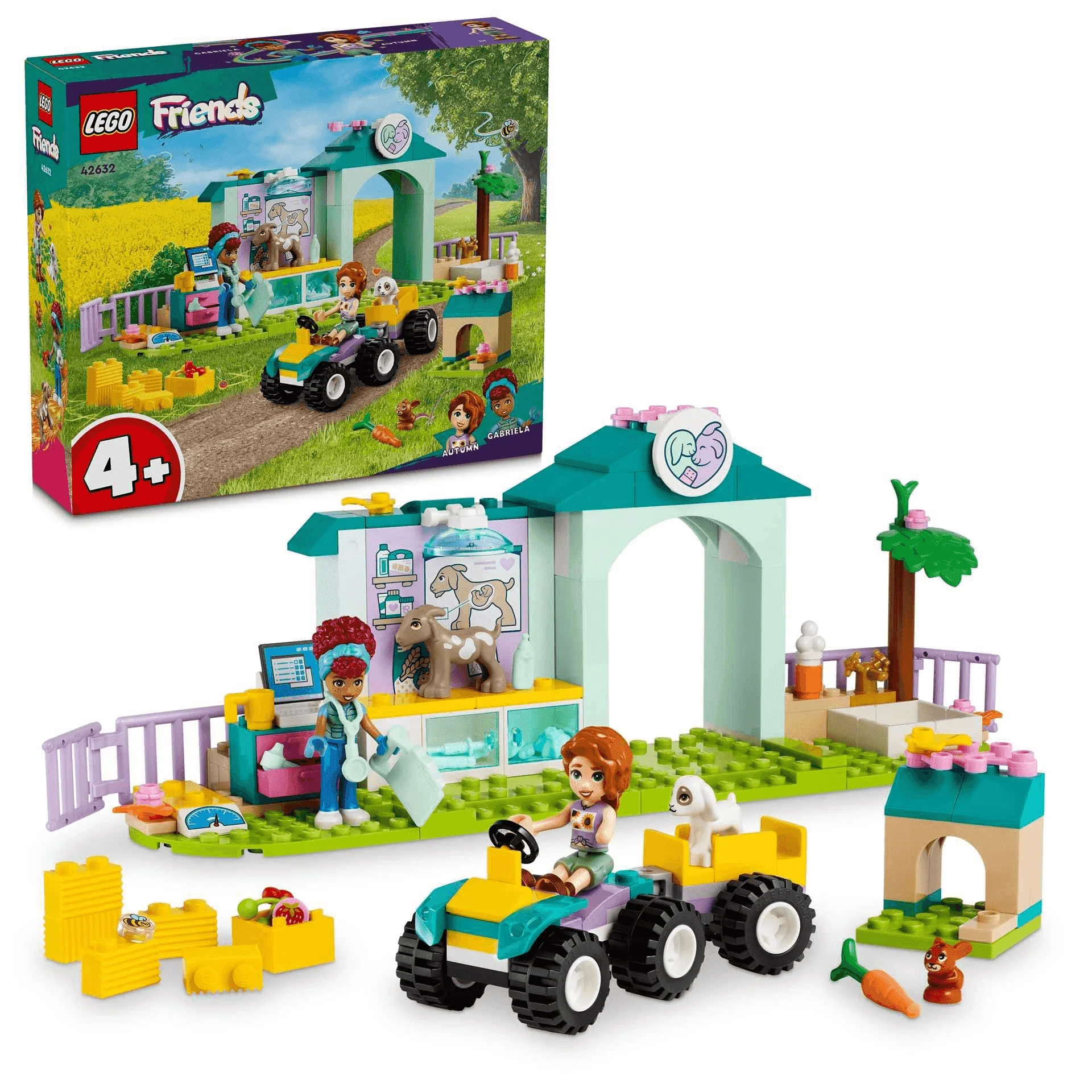 LEGO Friends Clínica Veterinaria de Animales de Granja Juguete 42632