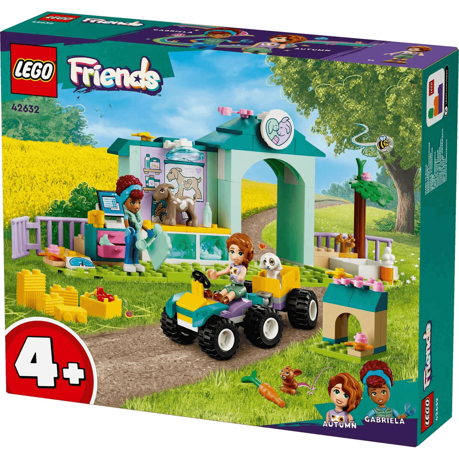 LEGO Friends Clínica Veterinaria de Animales de Granja Juguete 42632 - Image 4