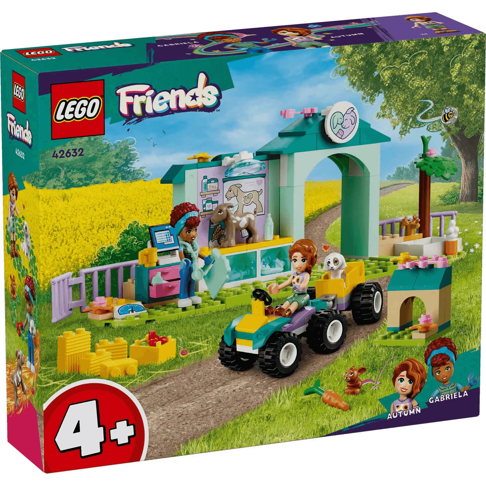 LEGO Friends Clínica Veterinaria de Animales de Granja Juguete 42632 - Image 5