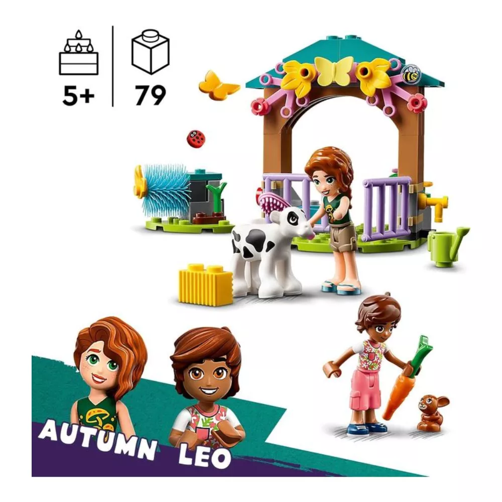 LEGO Friends Cobertizo del Ternero de Autumn Juguete 42607 - Image 2