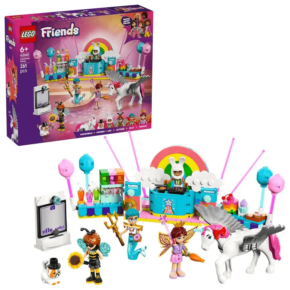 LEGO Friends Fiesta de Disfraces con Unicornio y Hada 42661