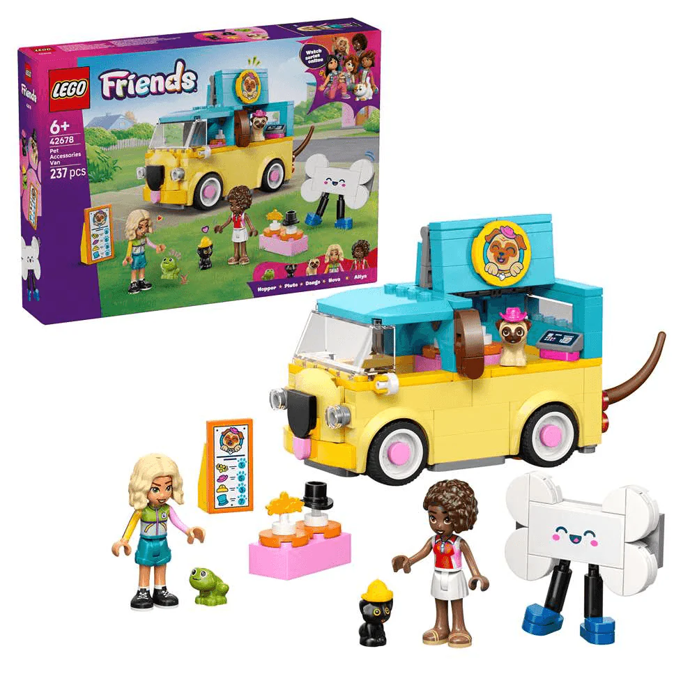 LEGO Friends Furgoneta de Accesorios Caninos Set 42678 - Image 2