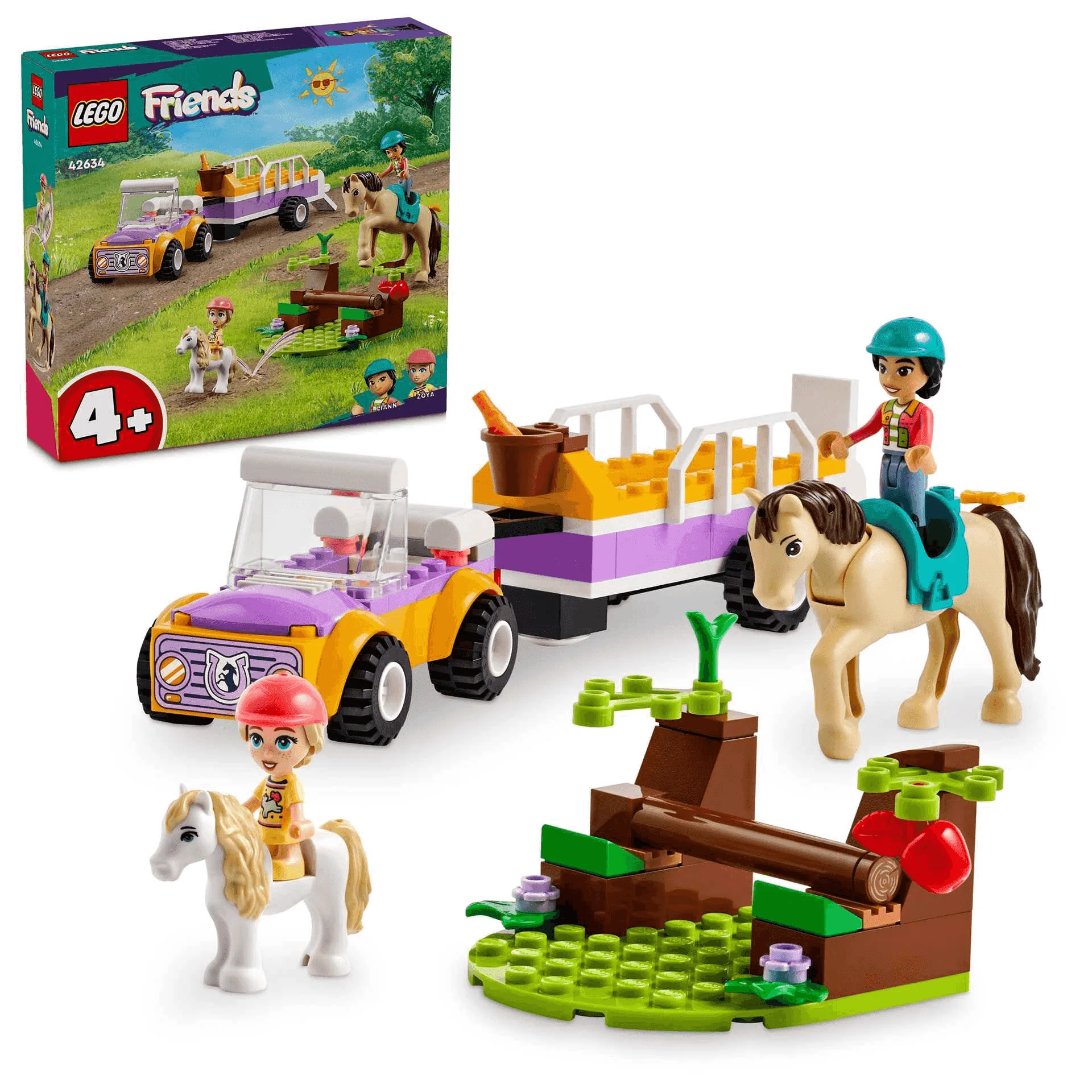 LEGO Friends Remolque para Caballo y Poni Juguete 42634