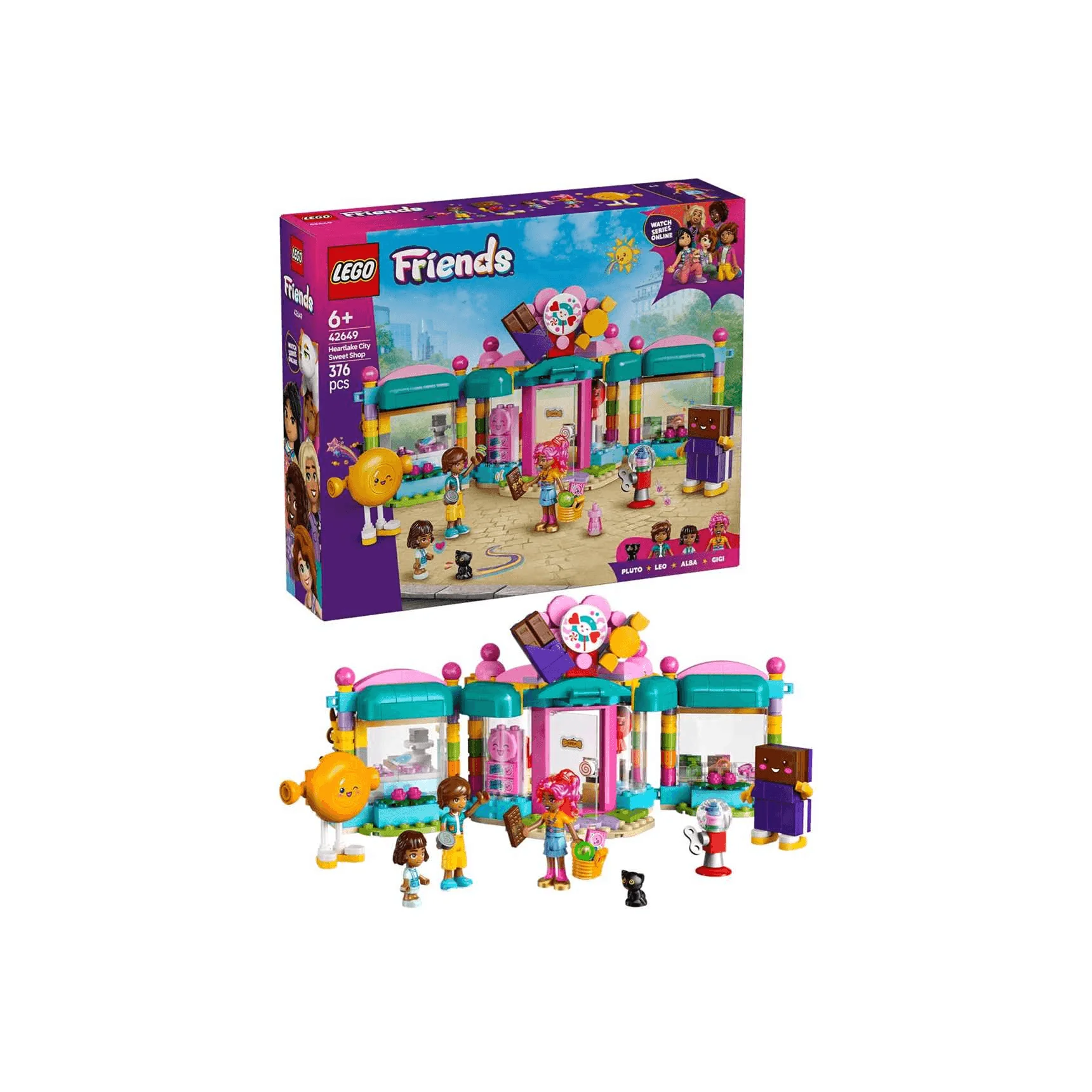 LEGO Friends Tienda de Golosinas de Heartlake City 42649 - Image 2