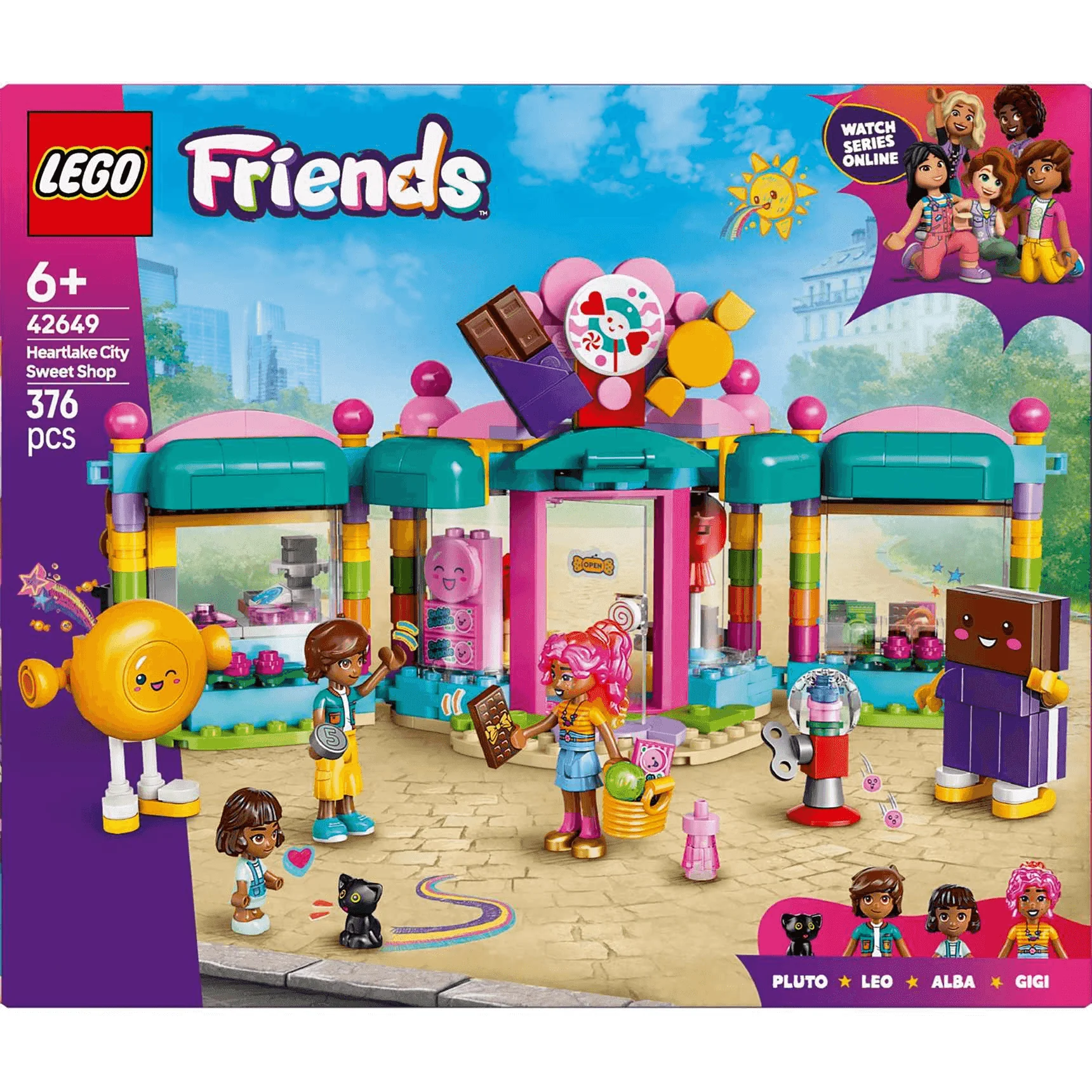 LEGO Friends Tienda de Golosinas de Heartlake City 42649 - Image 3