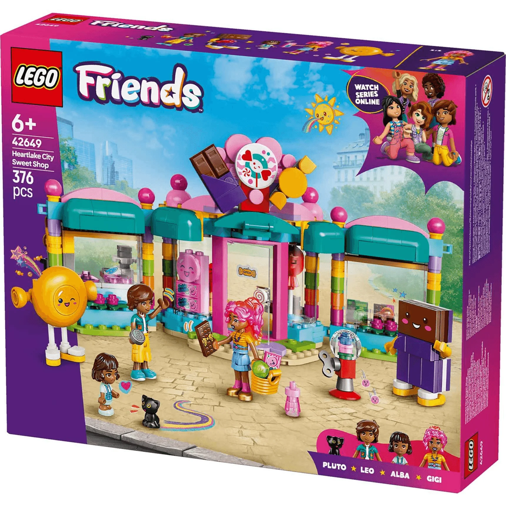 LEGO Friends Tienda de Golosinas de Heartlake City 42649 - Image 4