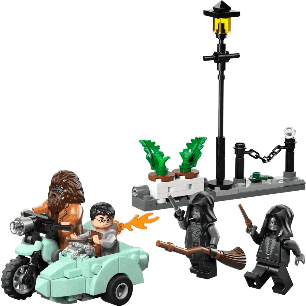LEGO Harry Potter Hagrid y Harry: Huida de Privet Drive 76459