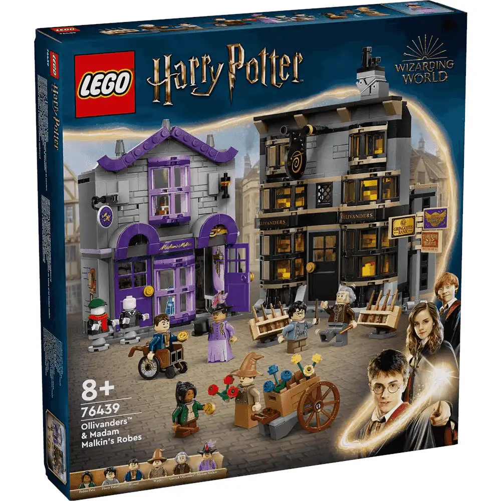 LEGO Harry Potter Ollivanders y Túnicas de Madame Malkin 76439 - Image 3