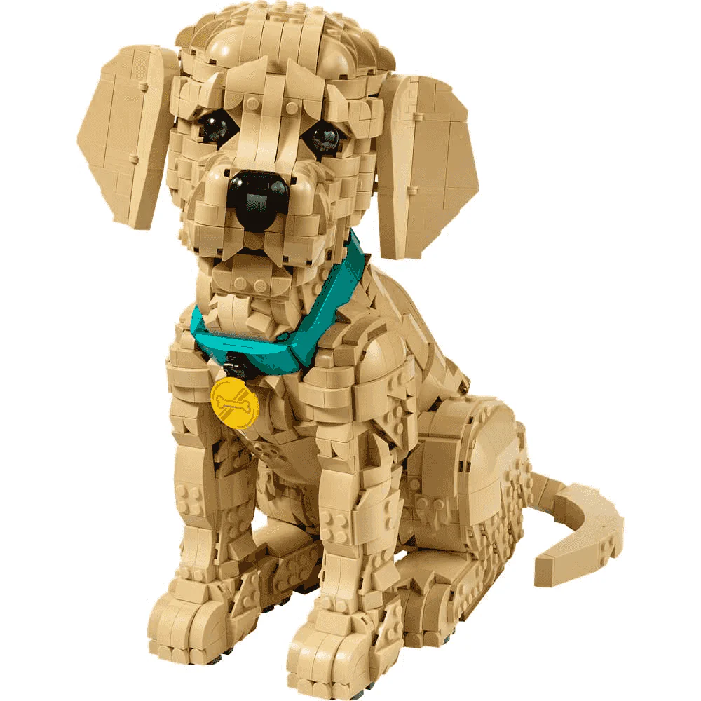 LEGO Icons Cachorro de Golden Retriever - Figura - 11384 (2102 piezas) - 18+ años