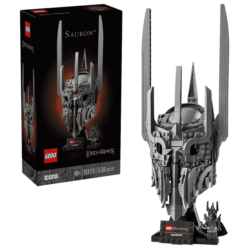 LEGO Icons El Señor de los Anillos: Casco de Sauron – 11373 - Image 2