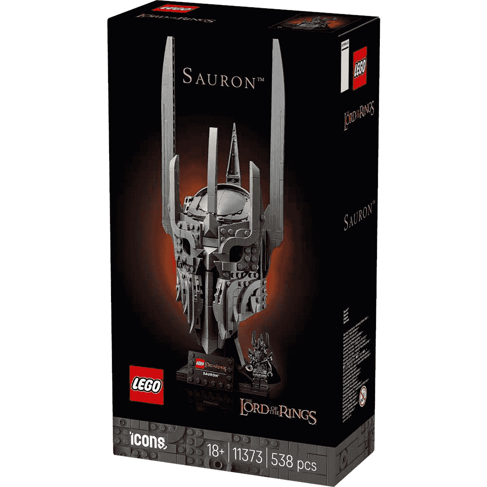 LEGO Icons El Señor de los Anillos: Casco de Sauron – 11373 - Image 3