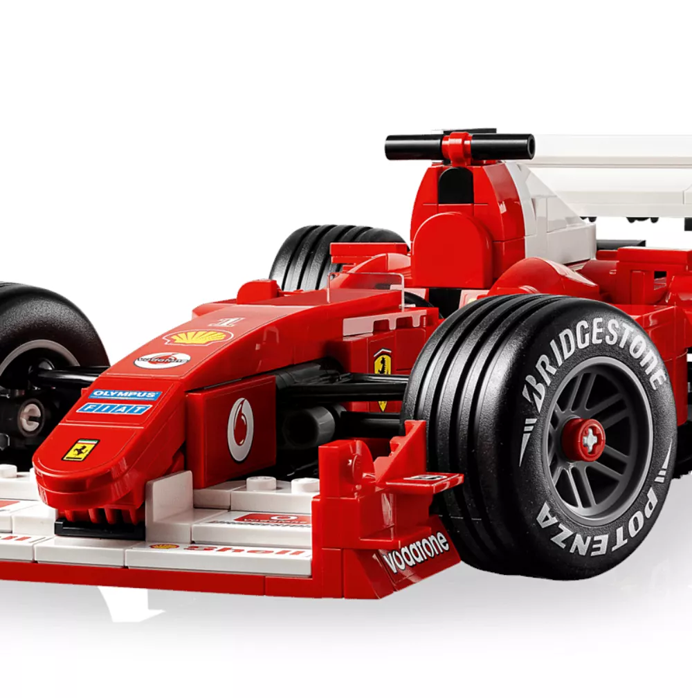 LEGO Icons Ferrari F2004 y Michael Schumacher – 11375 - Image 2