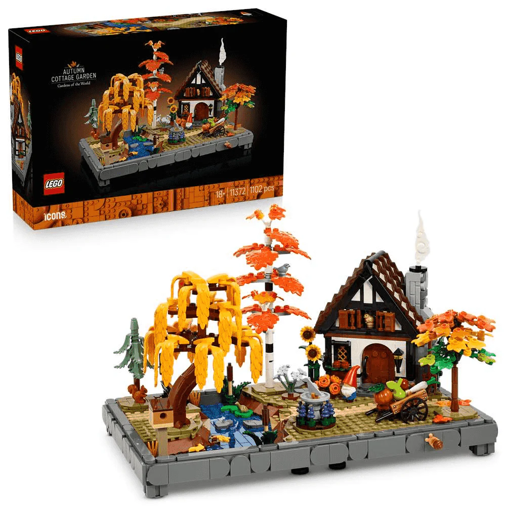 LEGO Icons Jardín Rural Otoñal Modelo en Kit 11372 - Image 2