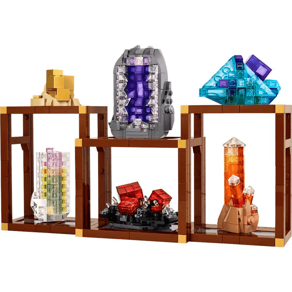 LEGO Ideas Colección de Minerales Decoración 21362 (880 piezas) - 18+ años