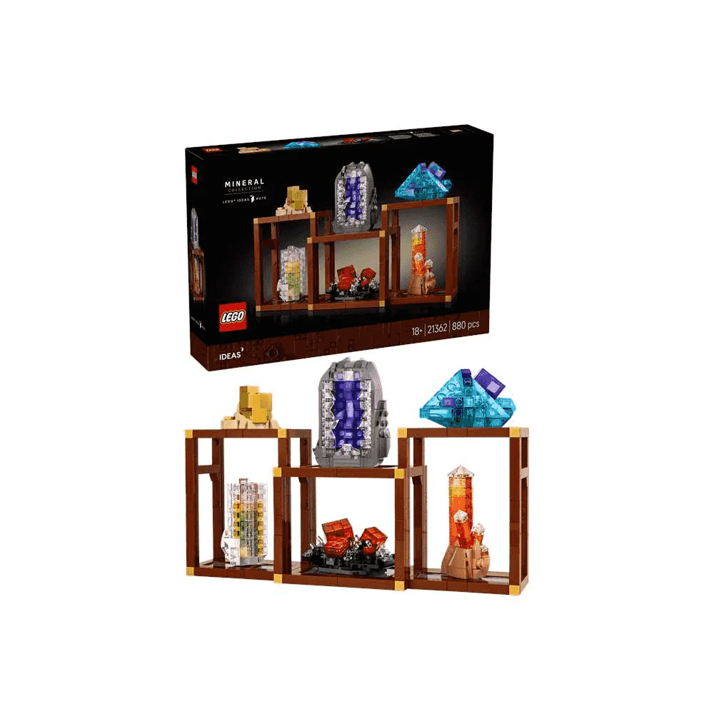 LEGO Ideas Colección de Minerales Decoración 21362 (880 piezas) - 18+ años - Image 2