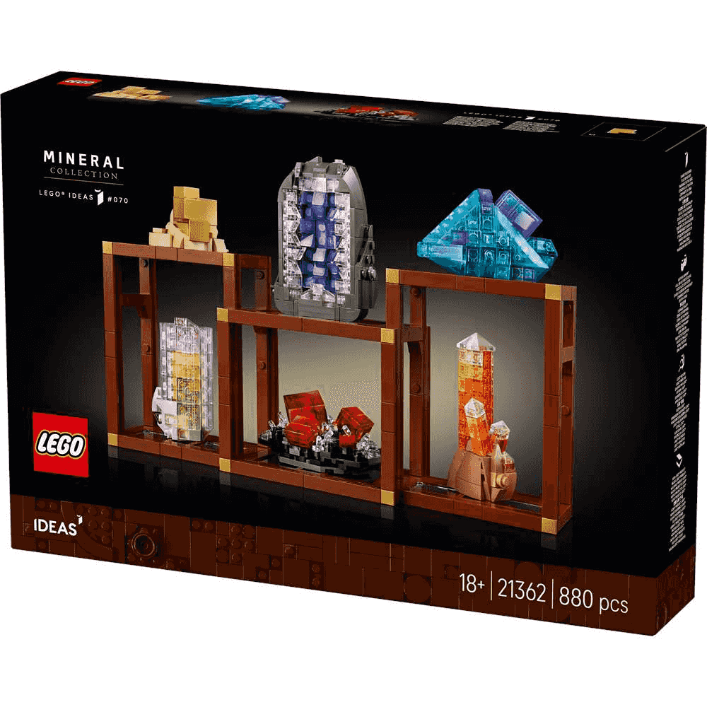 LEGO Ideas Colección de Minerales Decoración 21362 (880 piezas) - 18+ años - Image 3