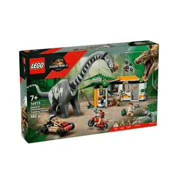 LEGO Jurassic World 76973 – Misión de Seguimiento: Raptor y Titanosaurus