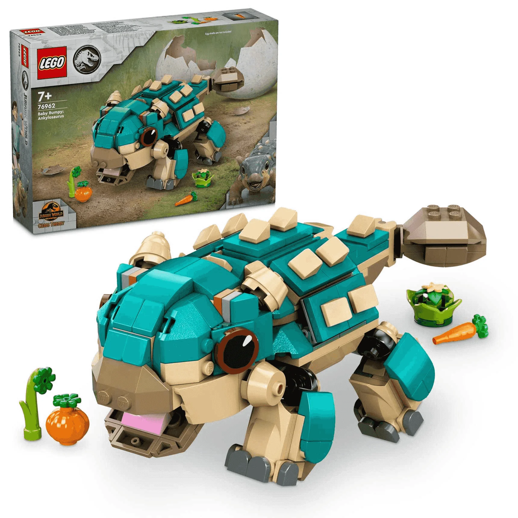 LEGO Jurassic World Bumpy Bebé: Ankylosaurus Juguete 76962 - Image 2