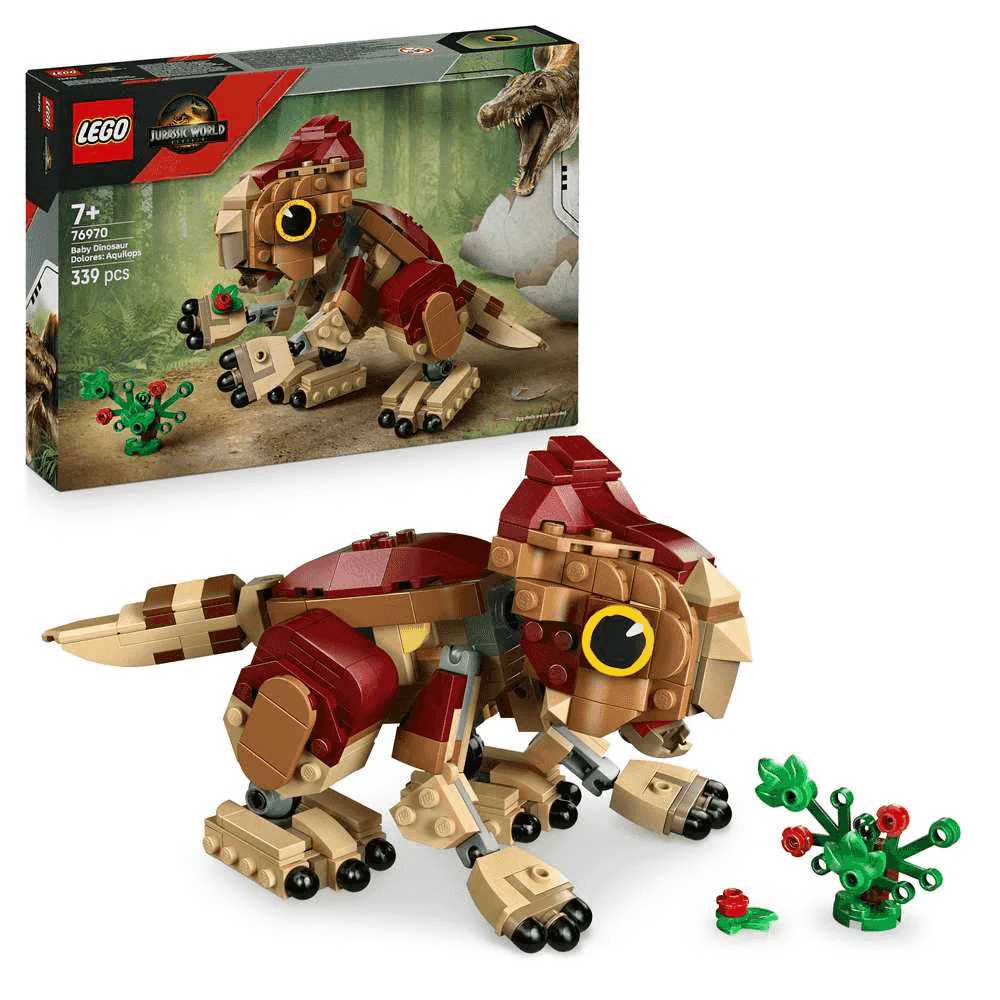 LEGO Jurassic World Dolores Bebé: Aquilops Set 76970 (339 piezas) - 7+ años - Image 2