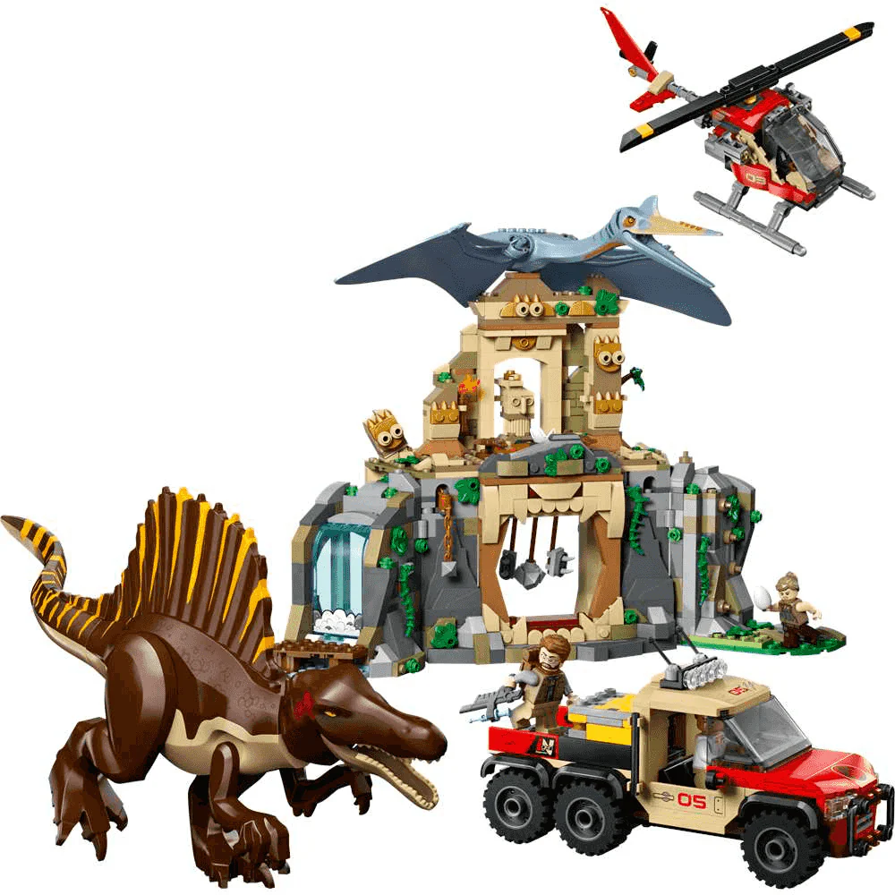 LEGO Jurassic World Misión Aérea: Spinosaurus y Quetzalcoatlus 76976 - 8+ años