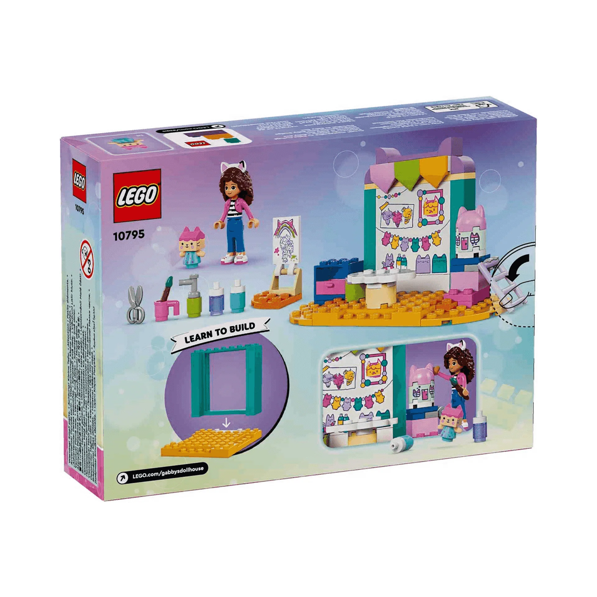 LEGO La Casa de Muñecas de Gabby Creaciones con Bebé Box - Image 3