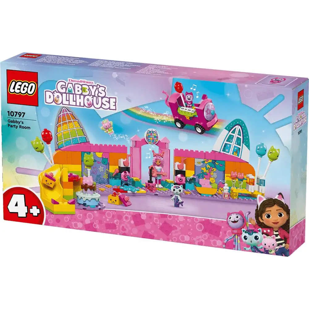 LEGO La casa de muñecas de Gabby Sala para Fiestas de Gabby 10797