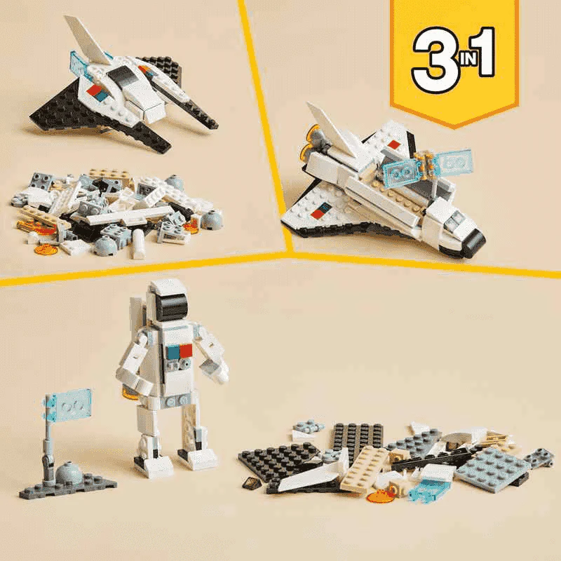 Set de juguetes de construcción LEGO Creator 31134 Lanzadera Espacial (144 piezas) - Image 5
